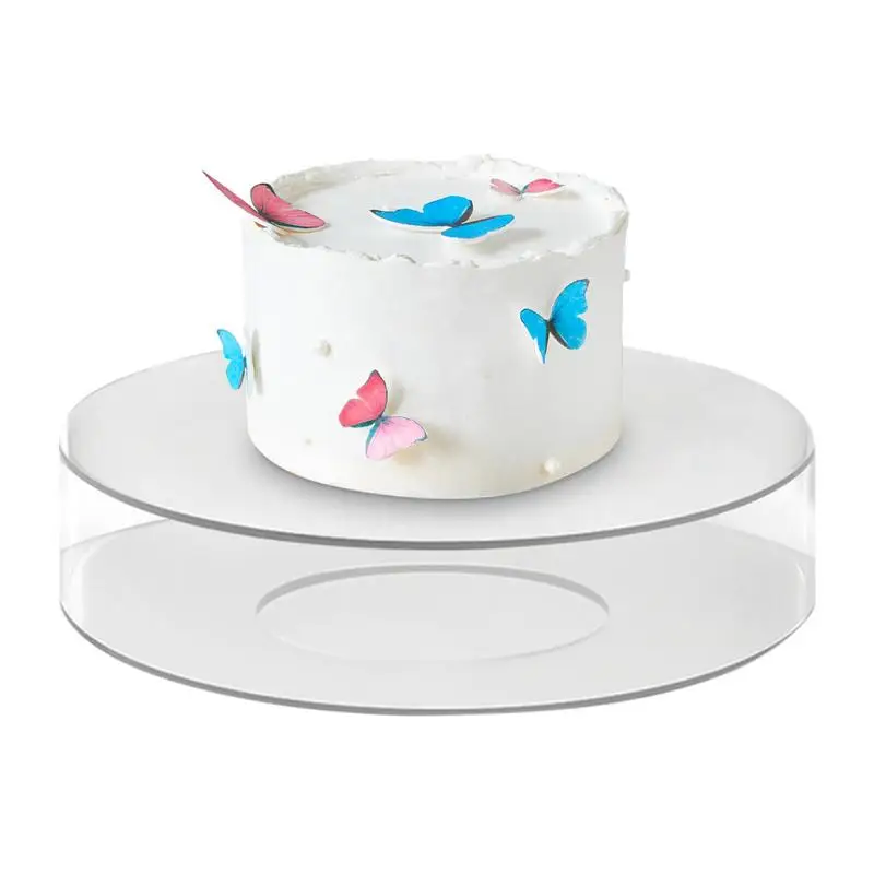 

Acrylic Cake Board Decorative Clear Riser Cylinder Cake Divider Wedding Party Decoration Display Stand For Filling Flowers