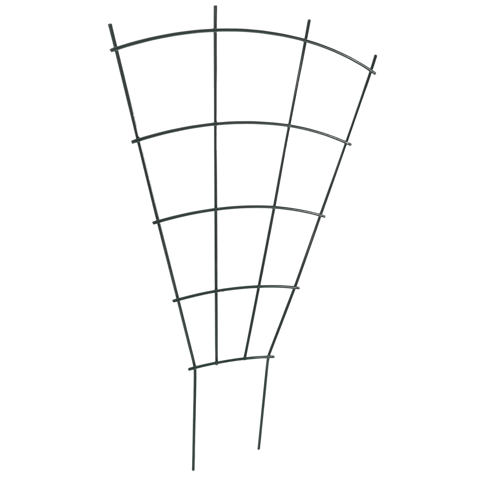 

Garden Courtyard Plant Vine Climbing Support Frame Flower Pot Rack Grid Metal Iron Fixed Rod Plants Trellis Peony