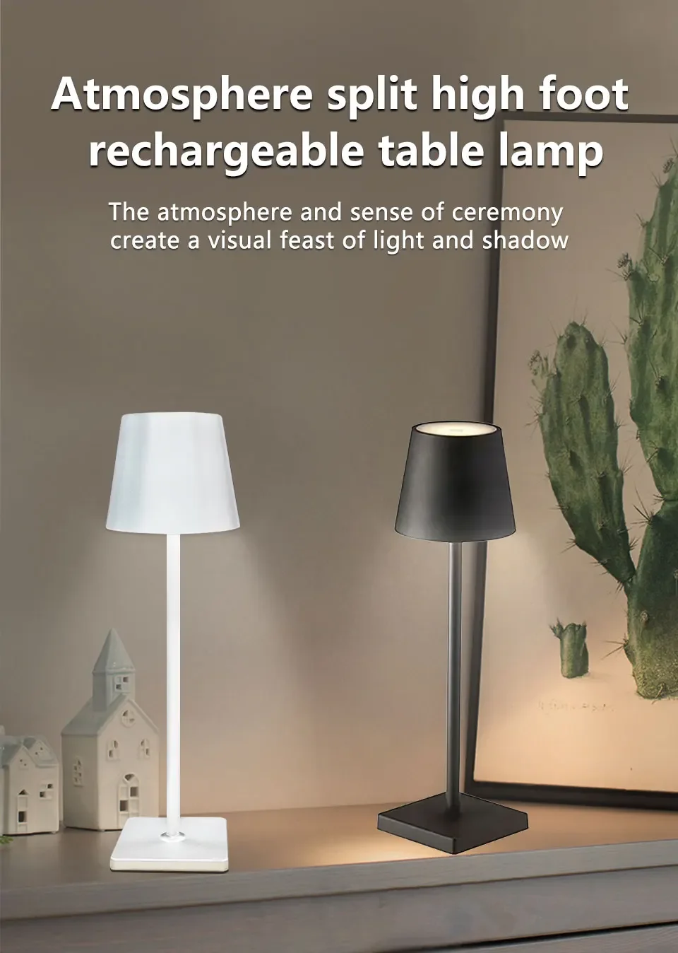 Wireless LED Table Lamp
