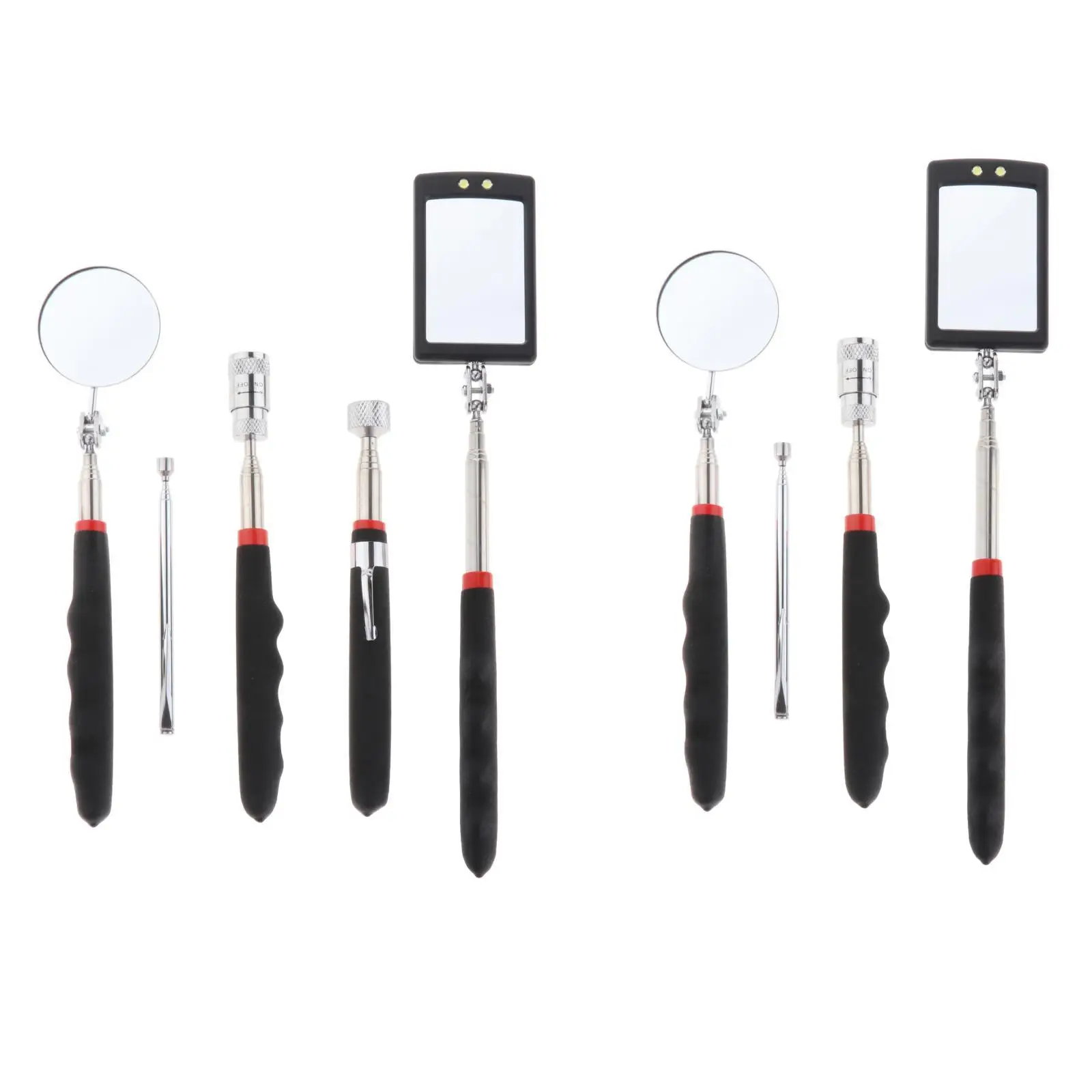 

Магнитный Телескопический пикап с магнитной всасывающей штангой, подходит для технического обслуживания автомобиля