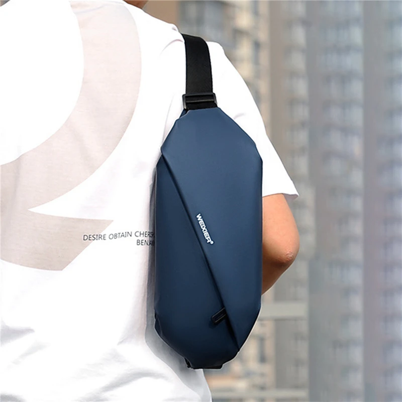 

Outdoor Man Belt Pouch Sports Men's Handbag Casual Cycling Small Waist Pack Crossbody Bag Shoulder Bag Men's Crossbody Ches New
