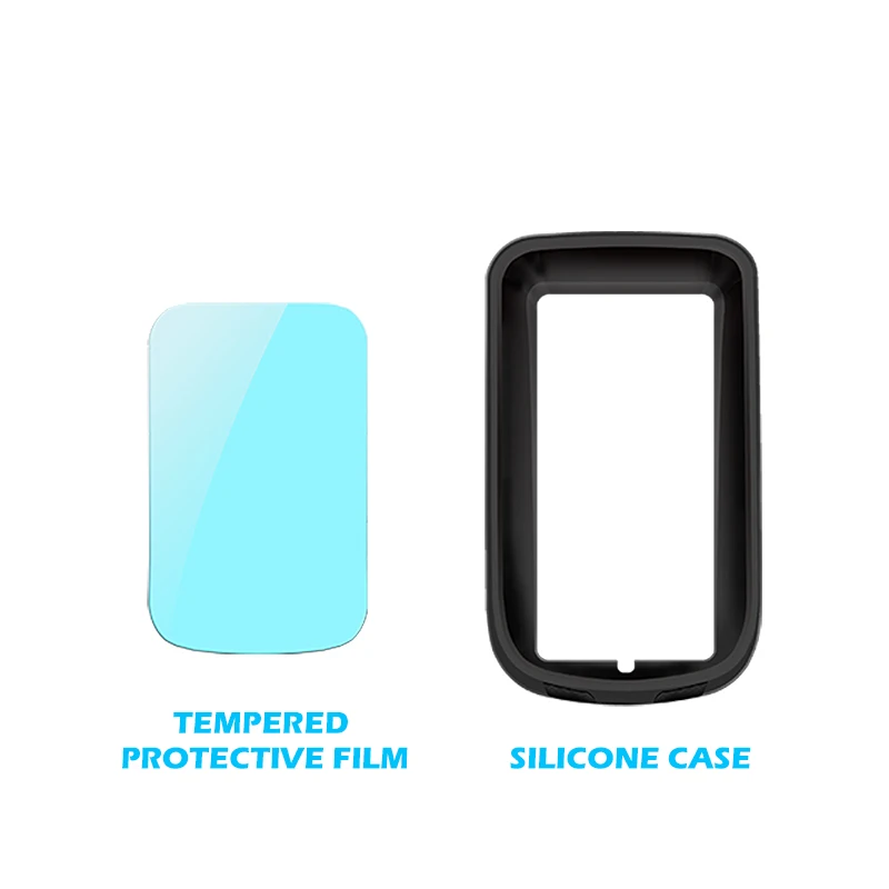 Custodia In Silicone Igpsport Bsc100S 100S E Pellicola Protettiva Temperata