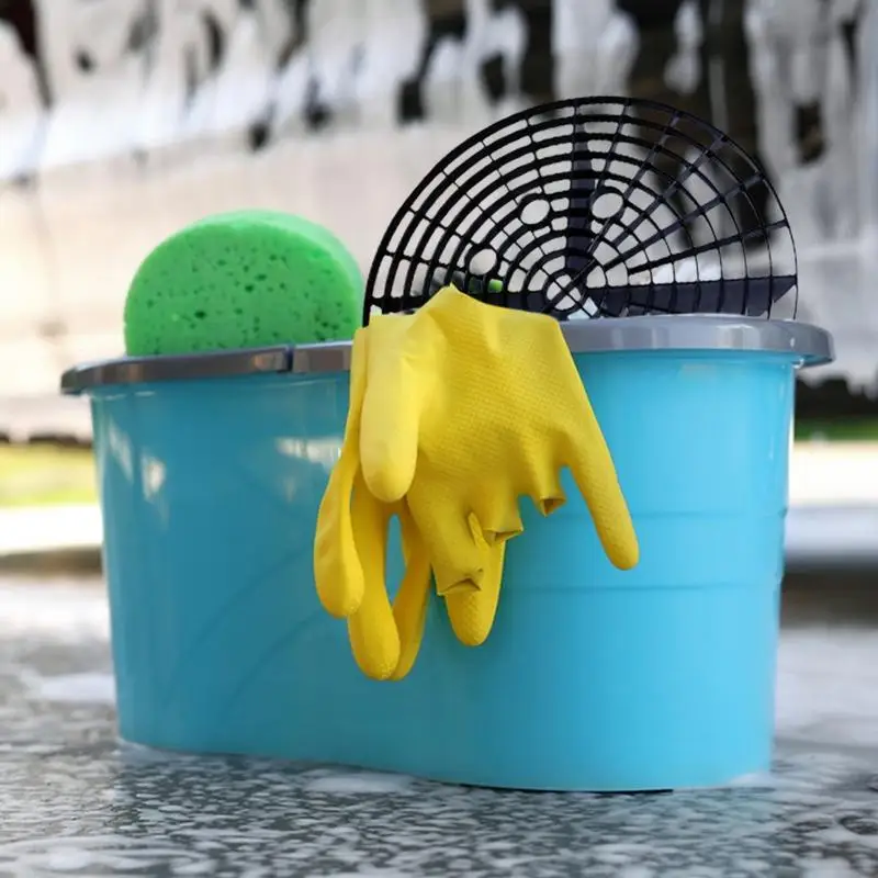 Car Wash Bucket Dirt Trap Automotive Bucket Insert Grit Trap 192 Holes Car Wash And Detail Kits For Effective Removal For
