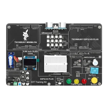 24-Hour Delivery TSCINBUNY ESP32 S3 PLUS Starter Automation Kits For Arduino Programming Electronic Project Adults Training Kit