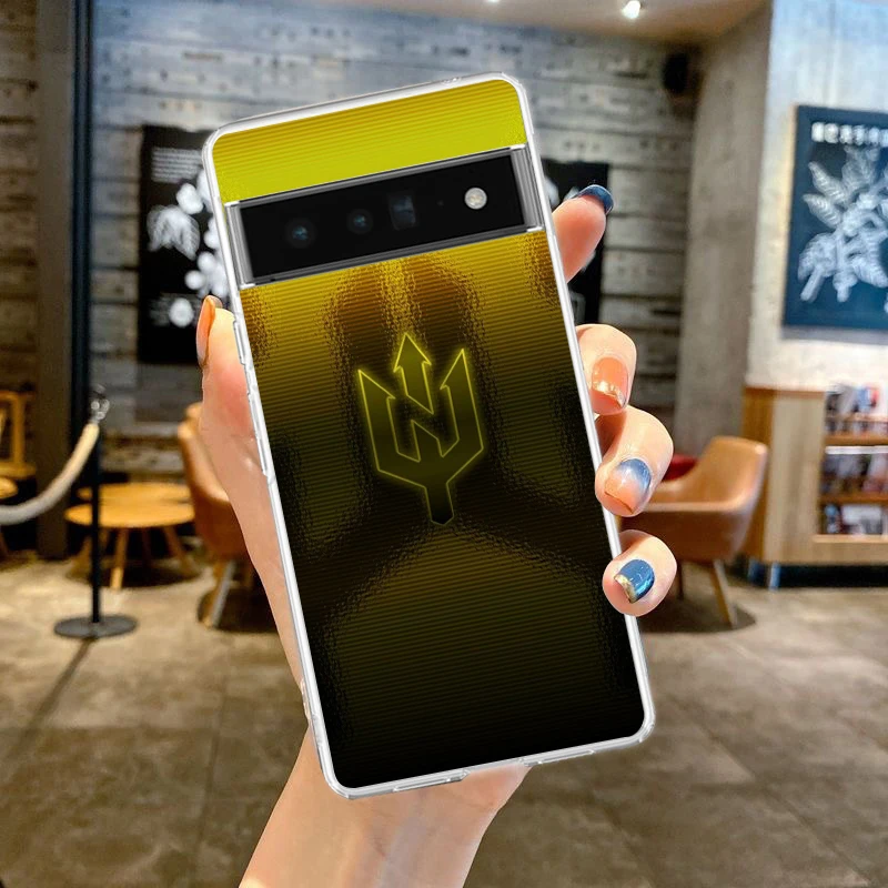 U-Ukraine Flagge Handy hülle Abdeckung für Google Pixel 8 7 6 5 4 4xl stoß festes Silikon 7a 6a 5a 4a 3a 3axlpro 5g transparente Hülle – Detail 5