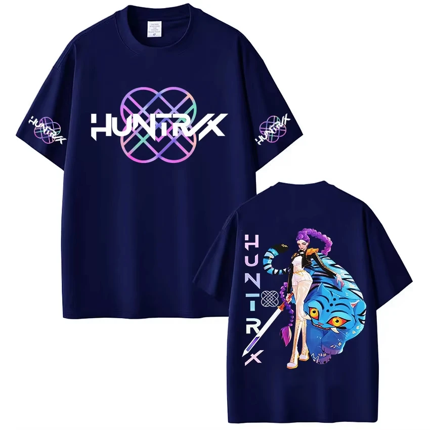 Kpop Chasseurs De Démons Vêtements Pour Enfants T-shirt à Manches Courtes Kpop Chasseurs De Démons Tigre Harajuku T-shirt Pour Garçons Filles Cadeau