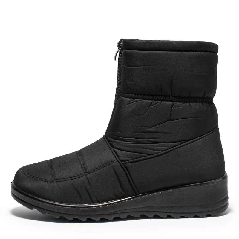 Winter women warm snow boots Fashion Waterproof Plush Ankle Boots Non Slip Warm Cotton Shoes Ladies Casual comfort boot Botas - 5