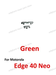 Enhanced Phone Power and Volume Button Flex Cable - External Side Key (Black, Green, Blue) (Edge40Neo Green)