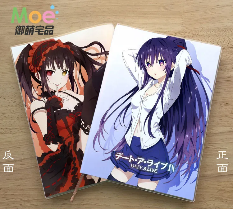 

DATE A LIVE Yatogami Tohka Diary School Notebook Paper Agenda Schedule Planner Sketchbook Gift For Kids Notebooks 970