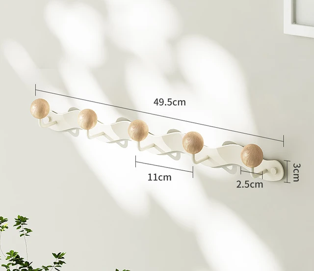 White 5 hooks