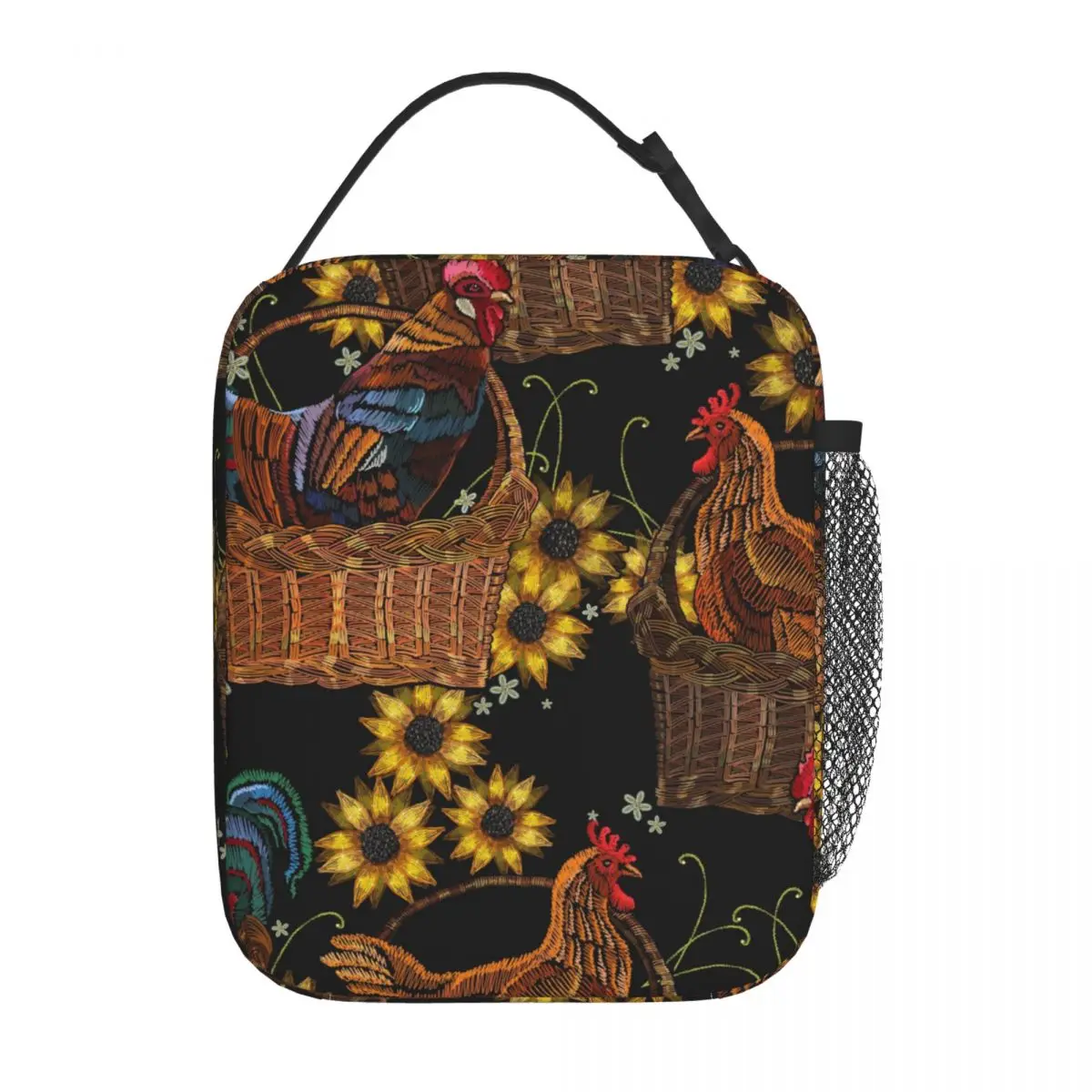 Retro Pinup Poster Girls Insulated Lunch Bag Food Container Bags Portable Cooler Thermal Bento Box For School Office