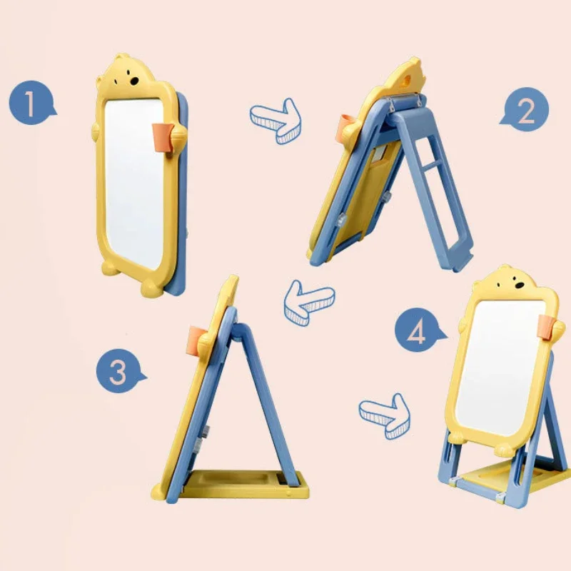 홈 어린이 드로잉 보드 브래킷 유형 자기 낙서 보드 홈 드로잉 및 쓰기 보드 다기능 장난감 칠판