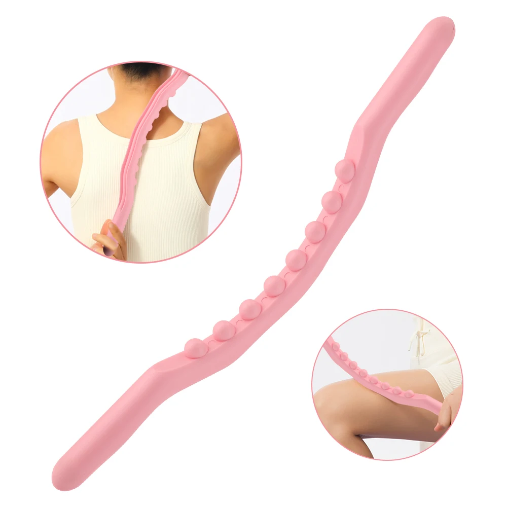 

8 Beads Gua Sha Rolling Bar For Whole Body Scraping Massage Stick Back Massager SPA Therapy Tool Point Treatment Guasha Relax