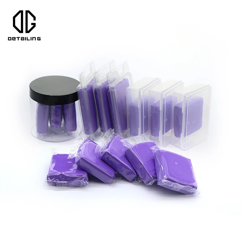 DETAILING 100g/200g Car Washing Clay Bar Paint Detail Cleaning Magic Mud For Decontaminate Clay Car Wash Tools