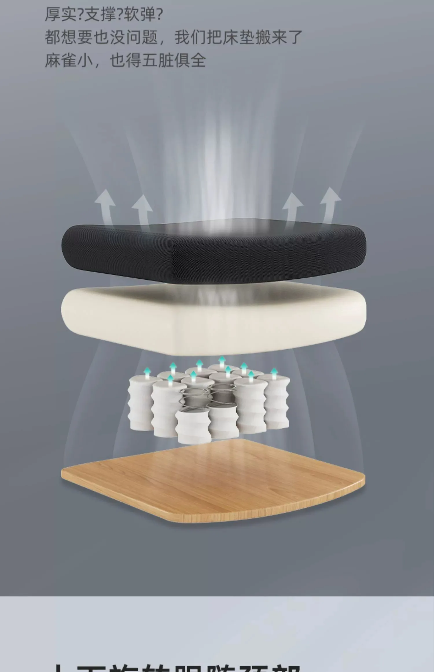 Description Picture 6 of itemMobile Desk Chair Gaming Ergonomic Arm Folding Swivel Recliner Camping Chair Massage Folding Cadeira De Escritorio Furnitures