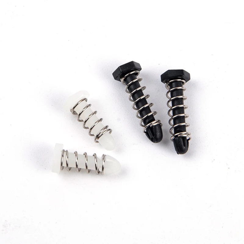 17.6mm Plastic Nail Southbridge Northbridge Cooling Fan Plastic Spring Clips Secure The Heat Sink 10pcs CPU Cooler Mounting Clip