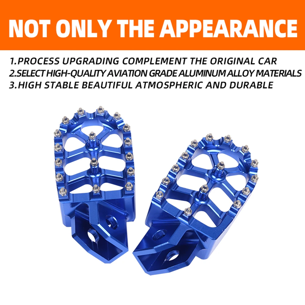 Motorcycle Footrest Footpegs For Yamaha WR250 WR200 WR500 XT250