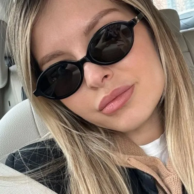 Sexy Small Oval Leopard Sunglasses Women Lovely Ins No Makeup Plain Glasses Frame Eyewear Cute Decorative Computer Glasses Men Best Sellers In Accessories
