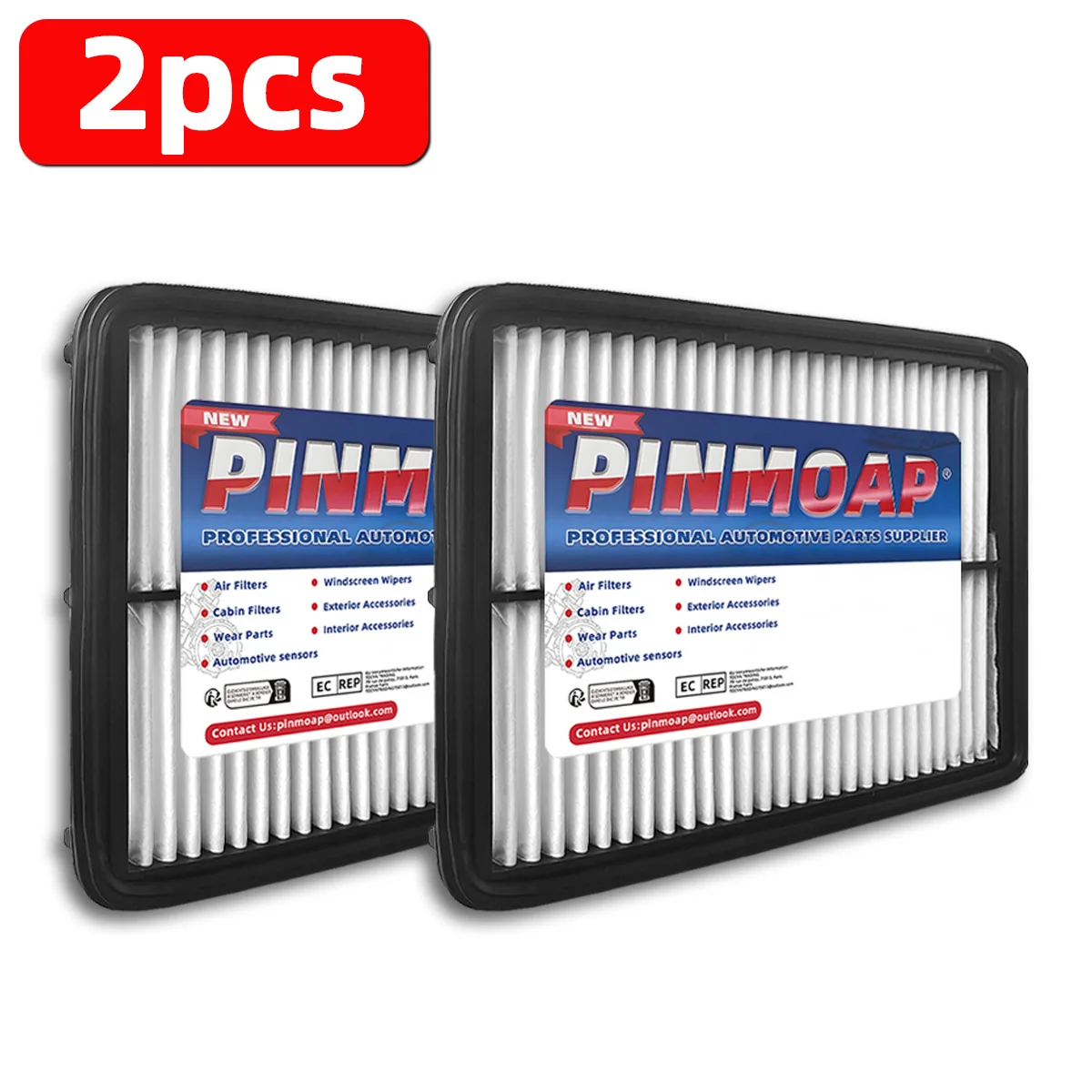 PINMOAP High Performance Automotive Intake Filter CA11259 Is Suitable For