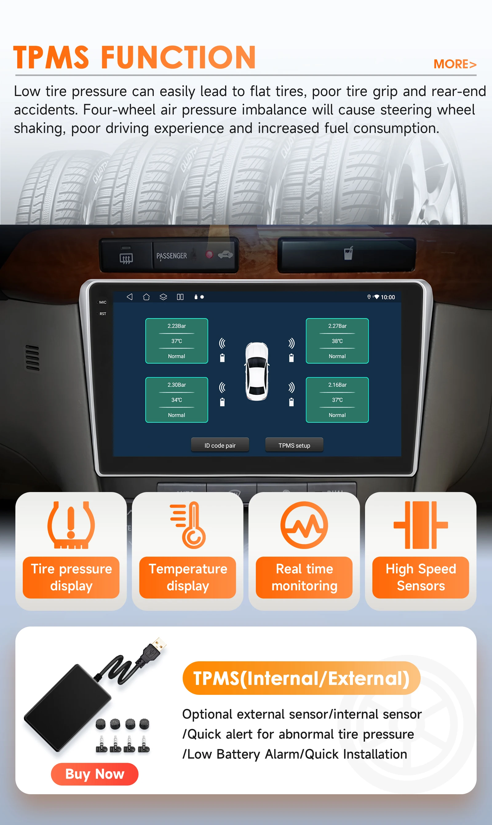 Hizpo 8-Kern-Autoradio für Toyota Avensis T25 2002 2003 2004 2005 2006 2007 2008 GPS Autoradio Carplay Monitor Android Auto WIFI – Detail 38
