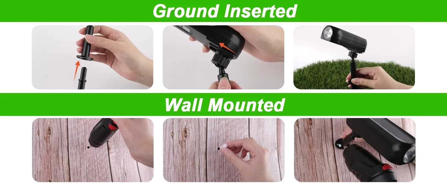 Solar LED Wall Light Pathway