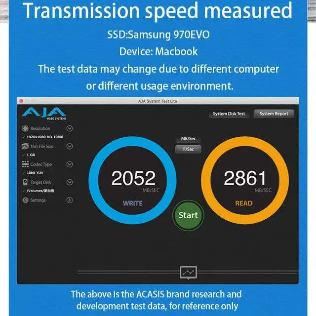 Acasis 노트북용 듀얼 디스크 NVME HDD 인클로저, USB4.0 도킹 스테이션, C타입 to USB 3.0 하드 디스크 박스, M.2