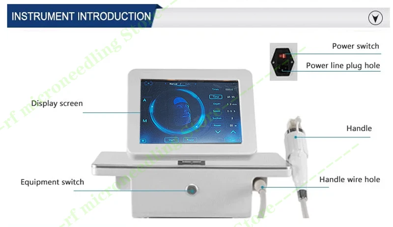 Das Premium RF Fraktionale Microneedling-Gerät Hocheffizientes Gerät zur Reparatur von Aknenarben und Glättung Feiner Linien – Detail 11