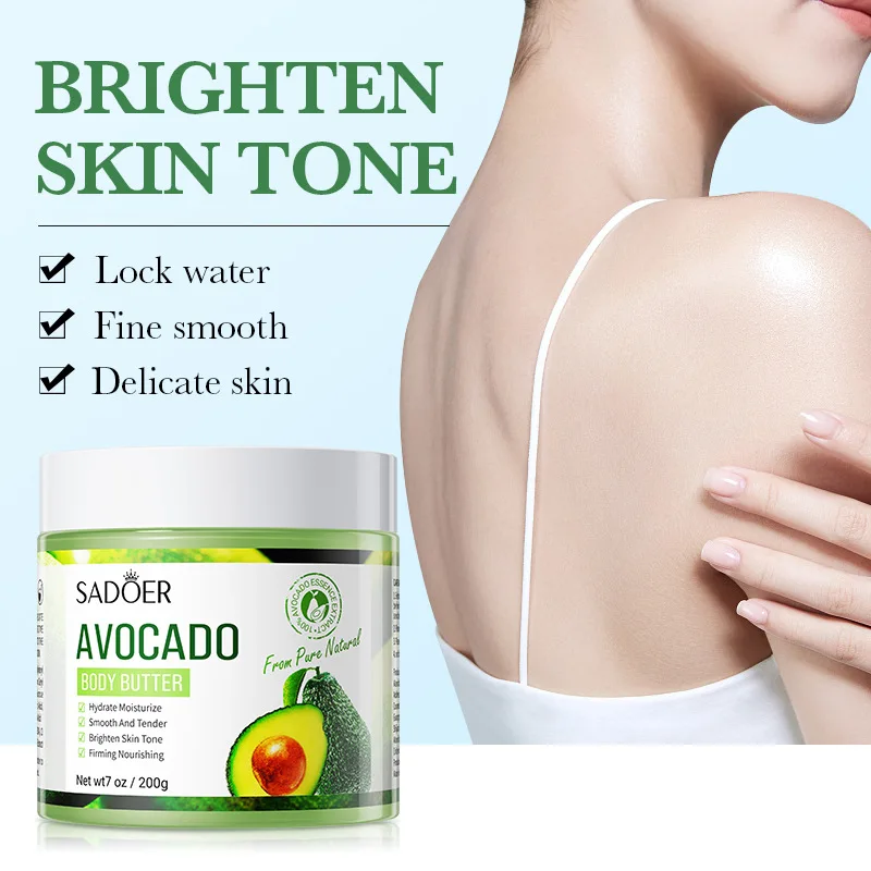 Plant Body Lotion Avocado Moisturizing Rose Butter Moisturizer Body Butter Body Cream Beauty Health Body Skin Lightening Cream