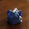 Chinese Style Teacup Drawstring Cloth Pouch Print Portable Teaware Storage Bag Multifunctional Breakage-proof 2
