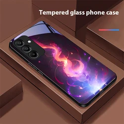 Fire Phoenix High Gear Black Tempered Glass Phone Case for Samsung A71 (BLH-BLH24101925)