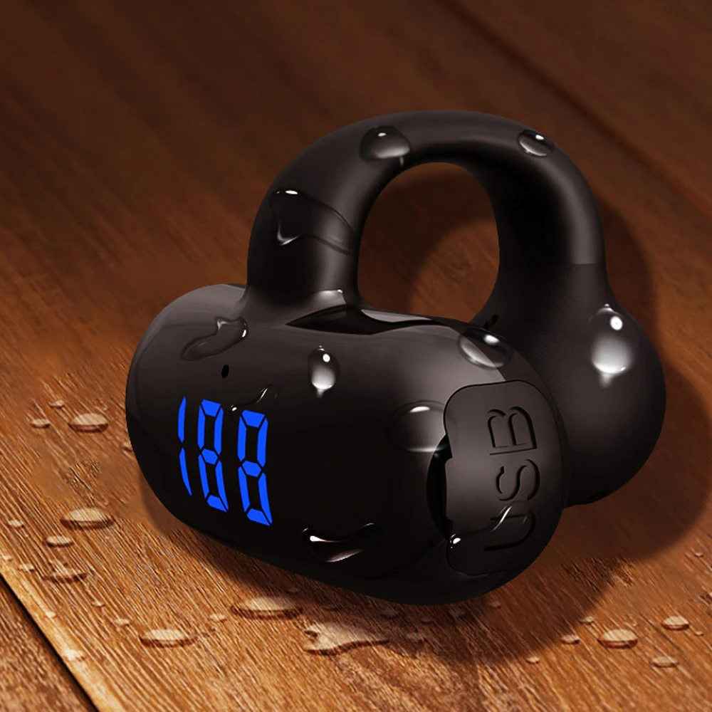 F20 골전도 이어폰, 긴 대기 시간, 무선 오픈 헤드셋, Bluetooth-compatible5.3 헤드폰, 스포츠 MP3 이어버드, 88 시간