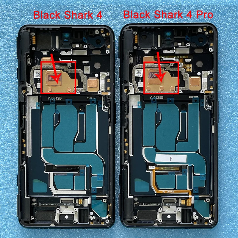 Оригинальный ЖК-дисплей 6 67 ''для Xiaomi BlackShark 4 PRS-H0/A0 рамка сенсорного экрана