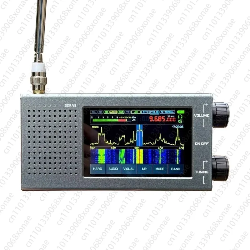 SDR DSP 라디오, 옵션이 있는 수신기 V5, 1.10d 펌웨어, 단파 라디오
