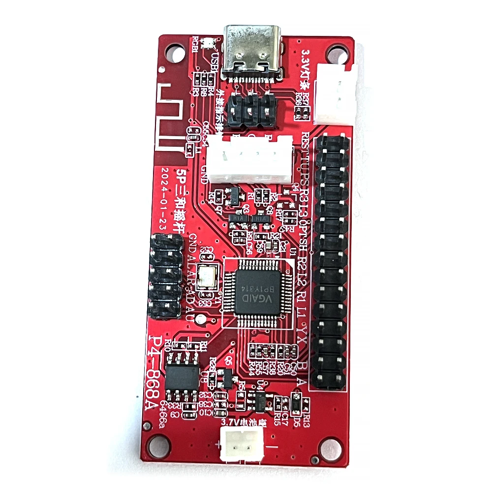 Wireless Bluetooth Joystick Encoder PCB Board - USB Arcade Zero Delay Controller