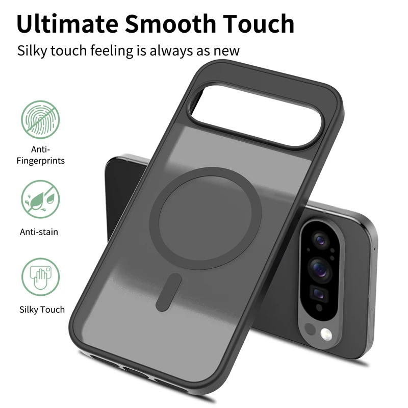 Matte Translucent Anti-Fingerprint Case with Smooth Touch Finish