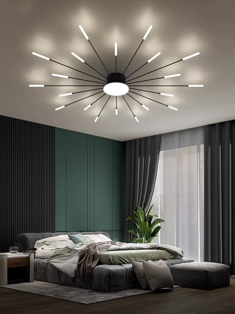 Creativity Fireworks Led Ceiling Lights Modern Simple Living Room Chandeliers Home Decor Lighting Bedroom