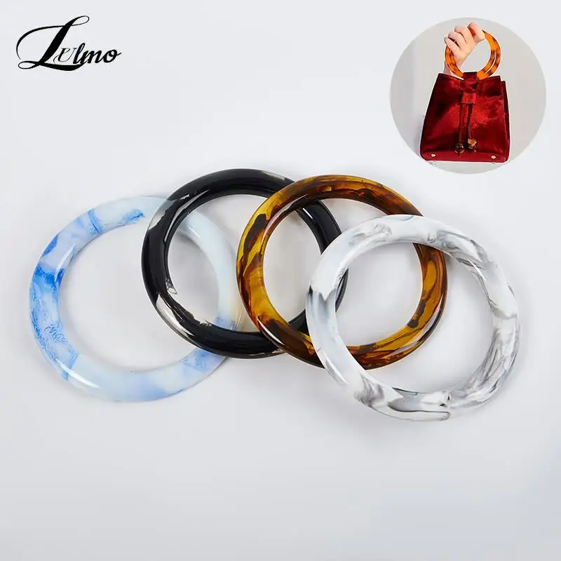 Resin Handles Bags Handbags Resin Replacement Bag Round Handles
