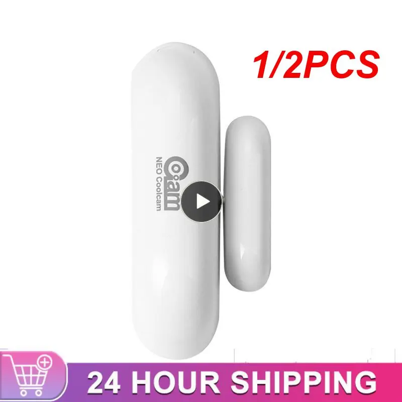 

Контактный датчик COOLCAM Z-wave Plus для умного дома, совместимый с дверью/окном, датчик автоматизации умного дома, ЕС, 868,4 МГц, 1/2 шт.