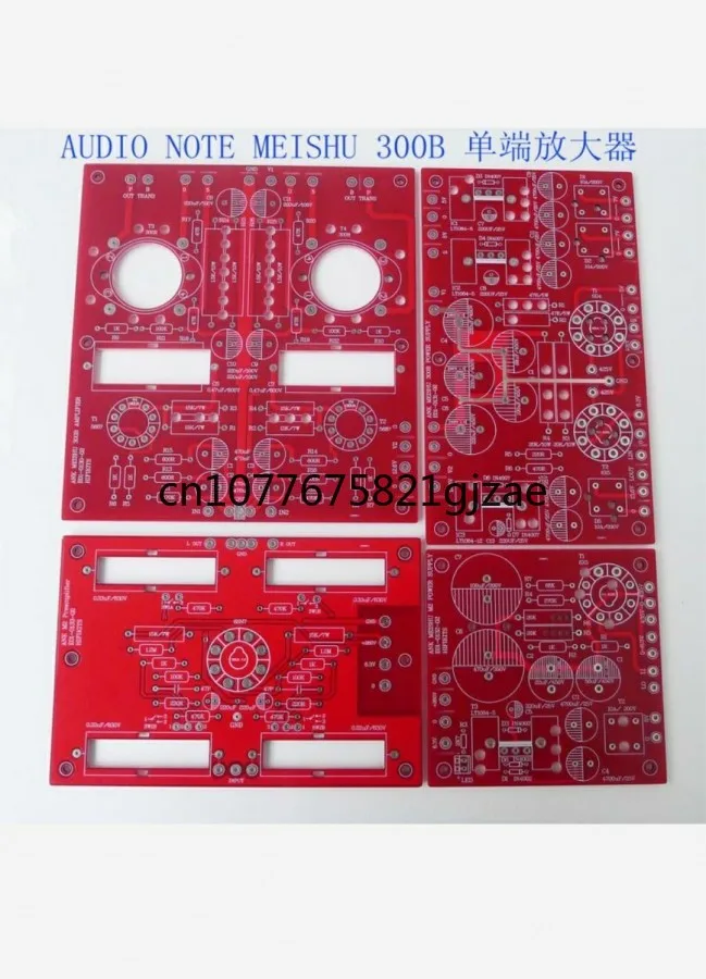 

The latest DIY British original AUDIO NOTE MEI SHU AN300B single-ended combined post-level PCB board