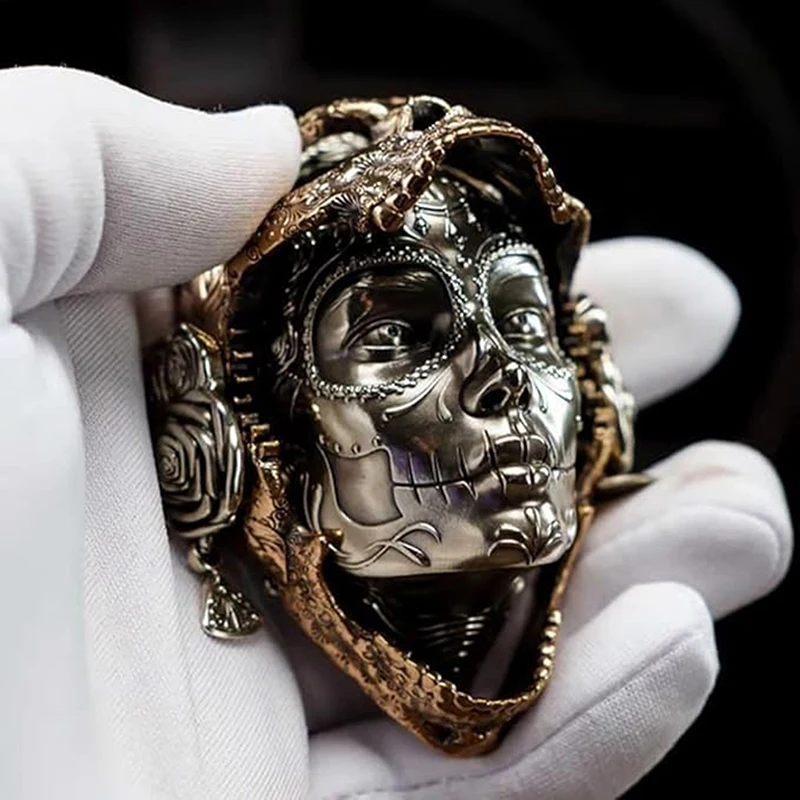 メッキ スカル 磁器 Sfa63675394f6459abffabcf0f357d