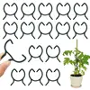 100/200pcs Plant Clips, 3 Size Clips For Attaching Plants, Garden Clips, Plant Support Clips, Climbing Plant Clips, Plant Clips 2