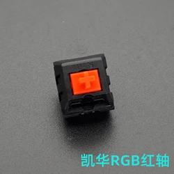 Kailh RGB SMD Dustproof Mechanical Keyboard Switches - Black, Red, Brown, Blue, White Options - 104 PCS (RGB Red)