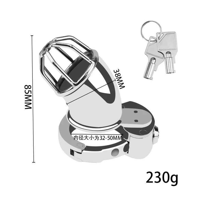 Metal Chastity Cock Cage for Men Penis Lock Adjustable Penis Ring Chastity Device Couple Sex Games Adult Toys Cock Ring penis chastity cage chastity lock sex toy penis cock ring male female sex toy