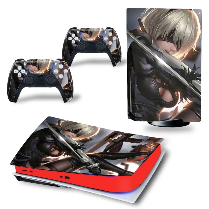 Per Ps5 Console Skin Disc Edition Gaming Control Skin Controller Manette Ps5 Accessoire Compatibile Con Accessori Ps5 Deco