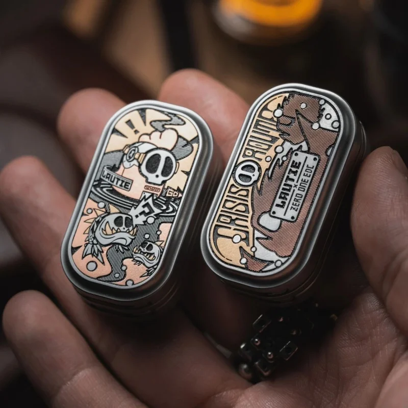 フィジットトイ　Lautie 01edc LAUTIE X 01EDC “Crisis Route” Mechanical Fidget Slider