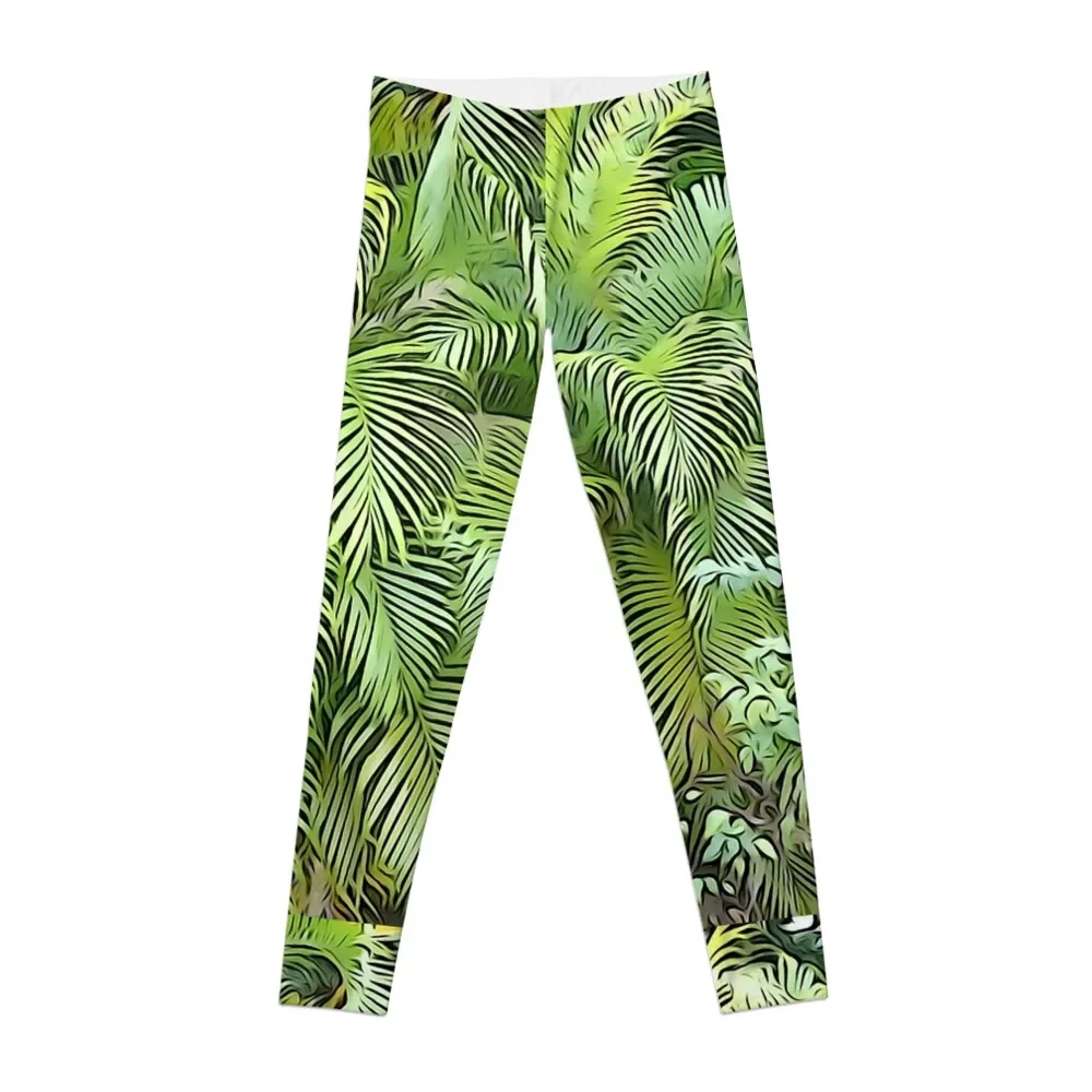 

UNIQUE PALM TREES Leggings exercise clothing for for girls Womens Leggings