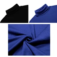 Sous-vêtements thermiques hauts hommes printemps vêtements chemise thermique automne hommes hiver collants col haut mince coupe ajustée à manches longues T-shirt 6