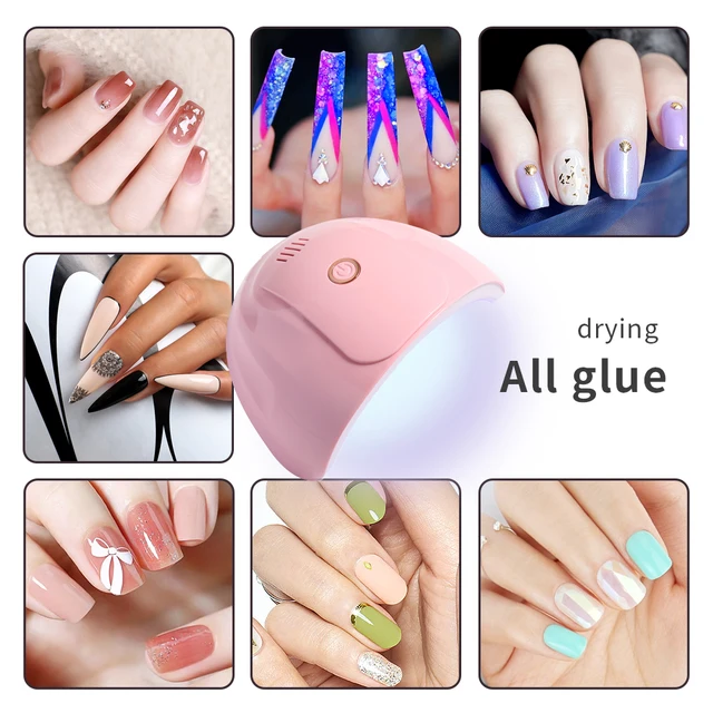 USB 인터페이스를 갖춘 네일 매니큐어 전문 LULAA LED 램프