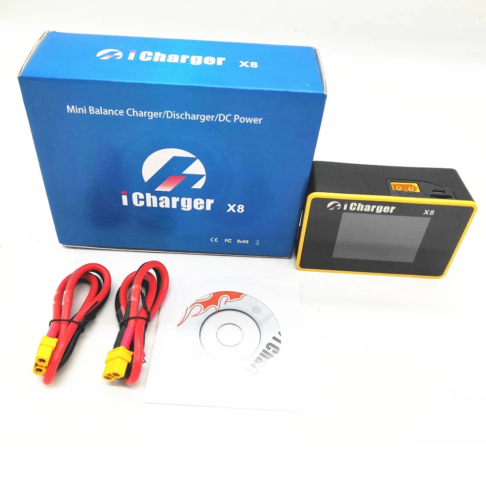 Icarger-インテリジェントバッテリー充電器,30A,1100W,1〜8sのバランス