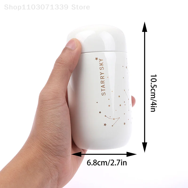 Ostrifin 230Ml Mini Pocket Thermos Bottle Stainless Steel Travel Vacuum  Flask Coffee Mug 